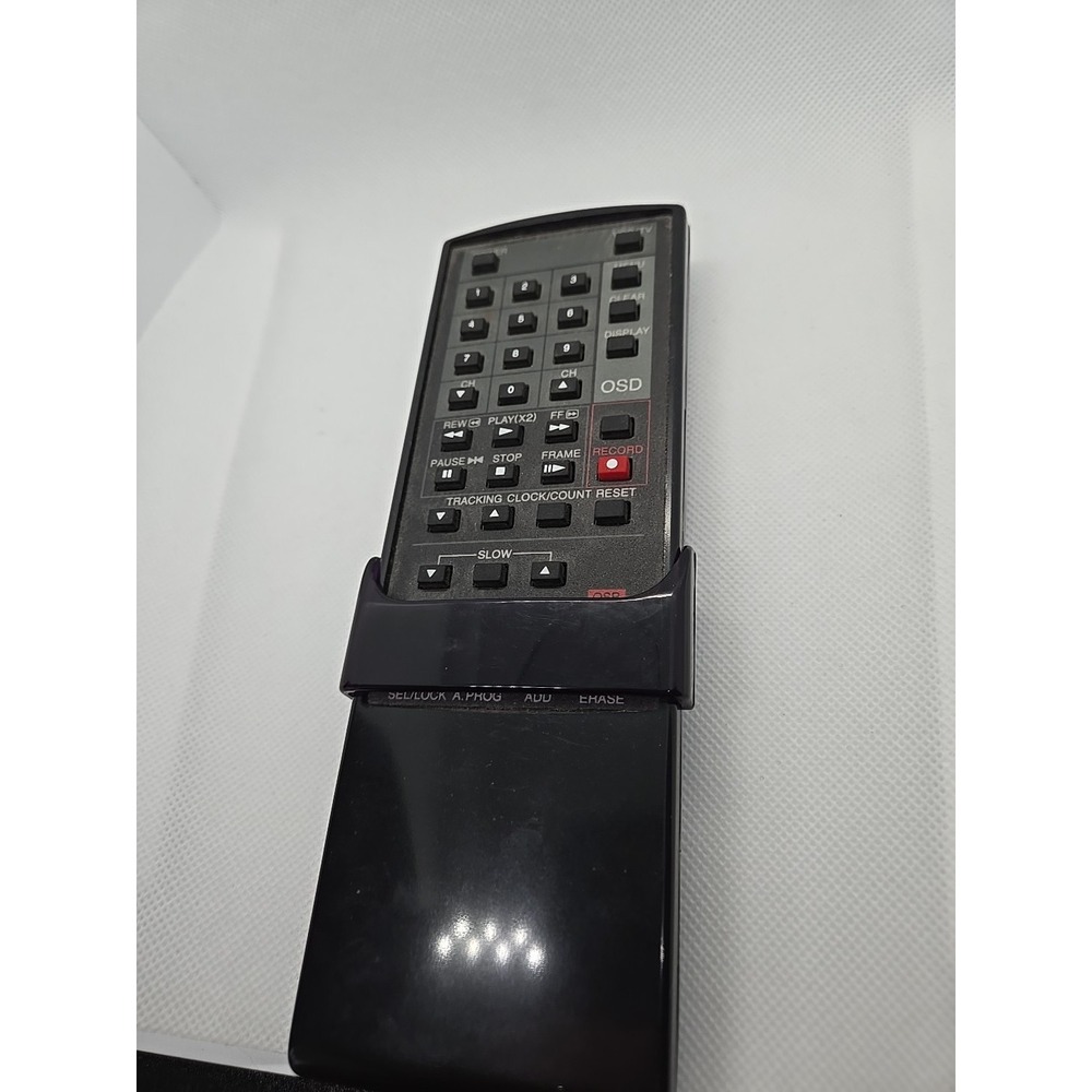 GOLDSTAR TV VCR AV REMOTE CONTROL with SLIDER, MODEL 53324, ORIGINAL, GENUINE